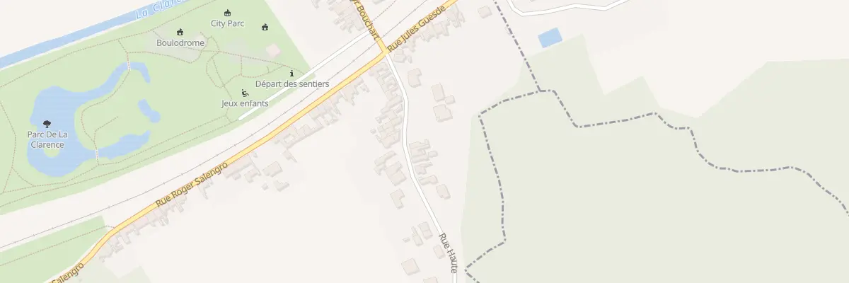 Plan du 25 Rue Haute à Lapugnoy