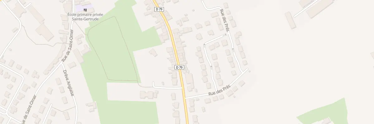 Plan du 22 Rue de Bambecque à Rexpoëde