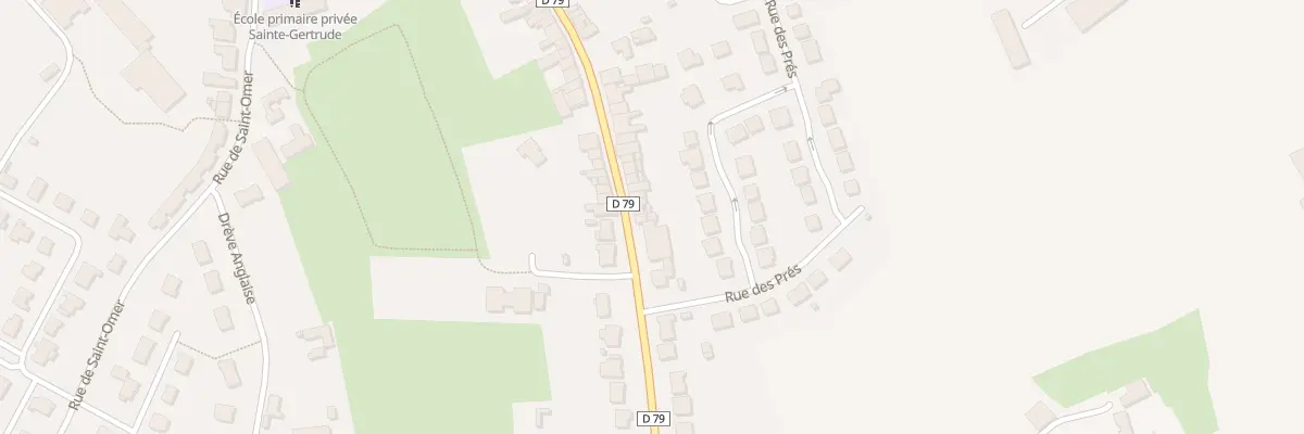 Plan du 30 Rue de Bambecque à Rexpoëde