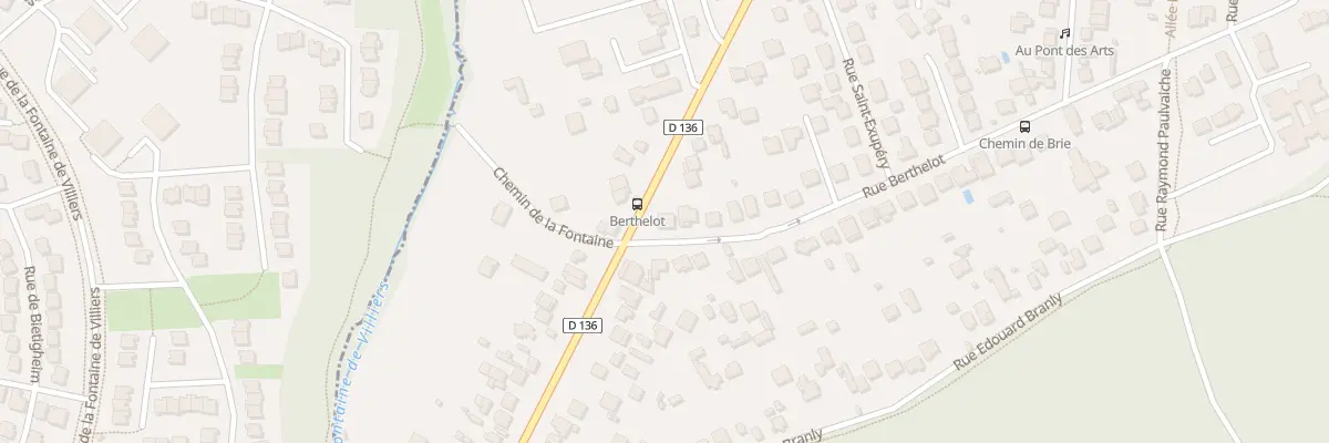 Plan du 1 Rue Berthelot à Noiseau