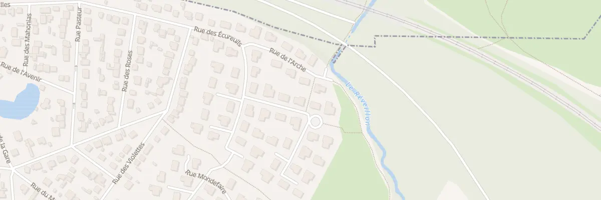 Plan du 5 Rue du Gue à Villecresnes