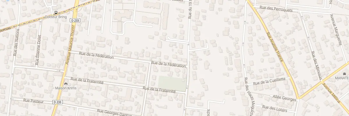 Plan du 31 Rue de la Fédération à Champigny-sur-Marne