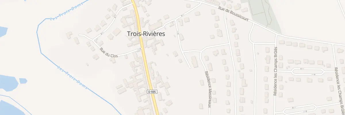 Plan du 6 Rle de l’Eglise à Trois-Rivières