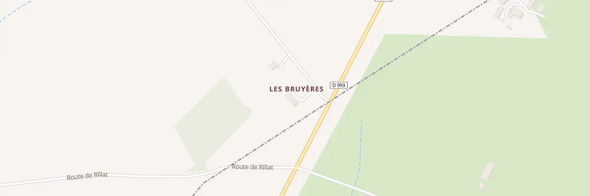 Plan du 1 Che des Bruyeres à Prémilhat