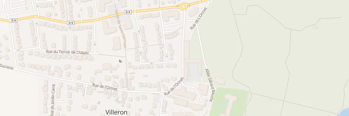Plan du 17 Rue de la Flage à Villeron