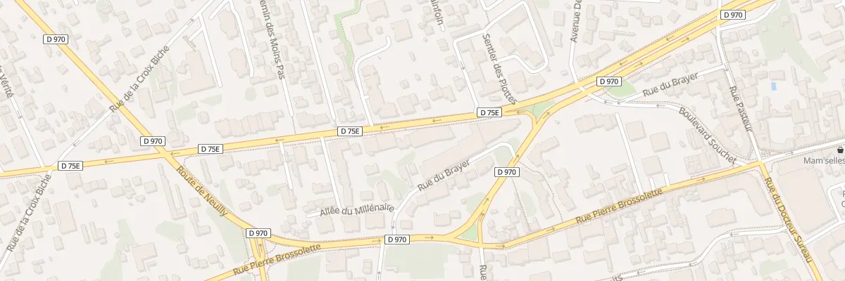 Plan du 44 Bd Souchet à Noisy-le-Grand