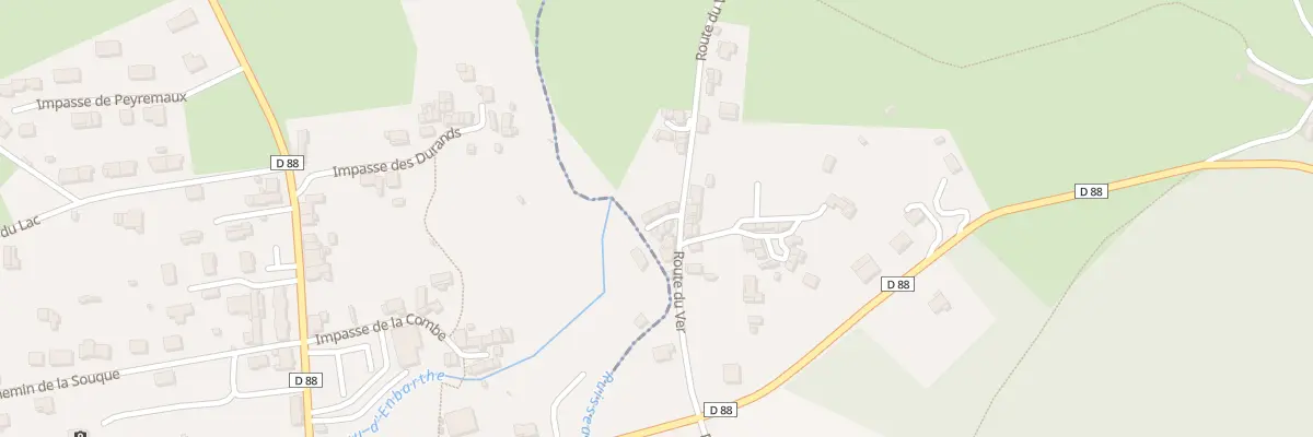 Plan du 5032 Le Ver à Sauveterre