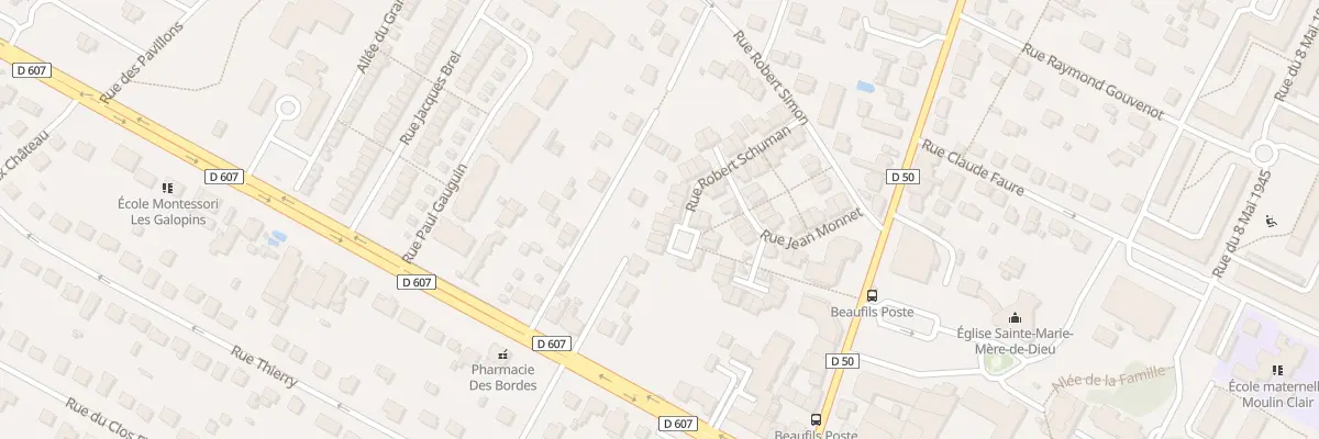 Plan du 124 Rue Robert Schuman à Saint-Fargeau-Ponthierry