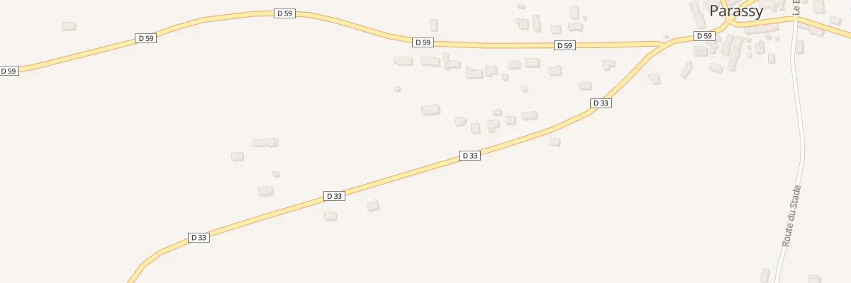 Plan du 16B Rte de la Rongère à Parassy