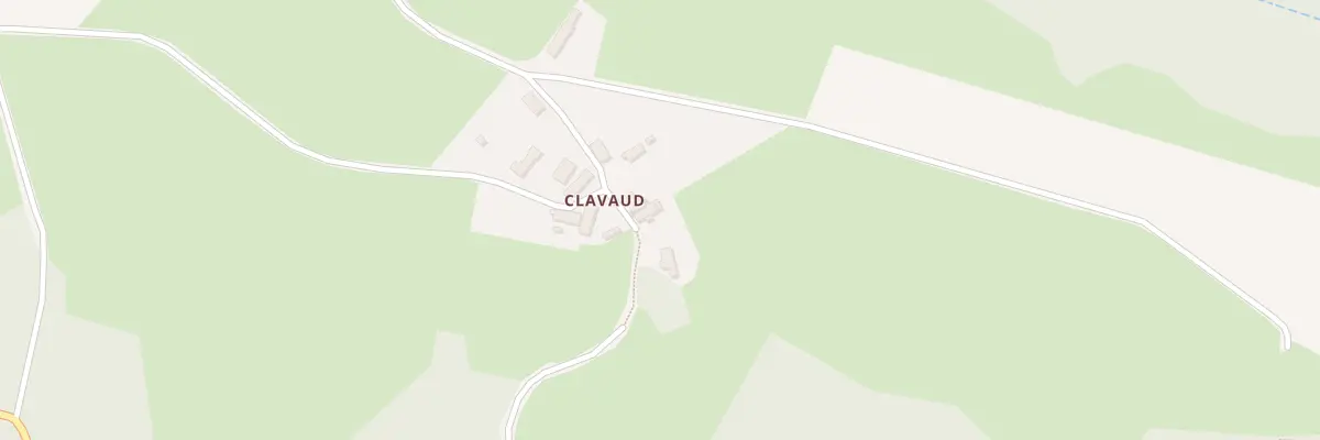 Plan du 5 Clavaud à Évaux-les-Bains