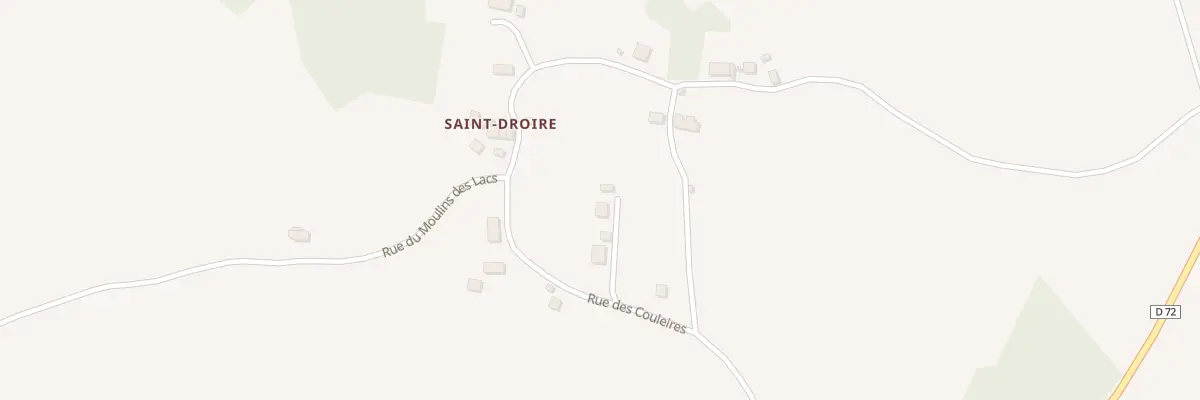 Plan du 5133 Saint Droire à Labessette