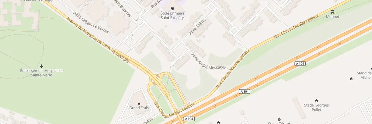 Plan du 5 Sq Edouard Lalo à Villepinte