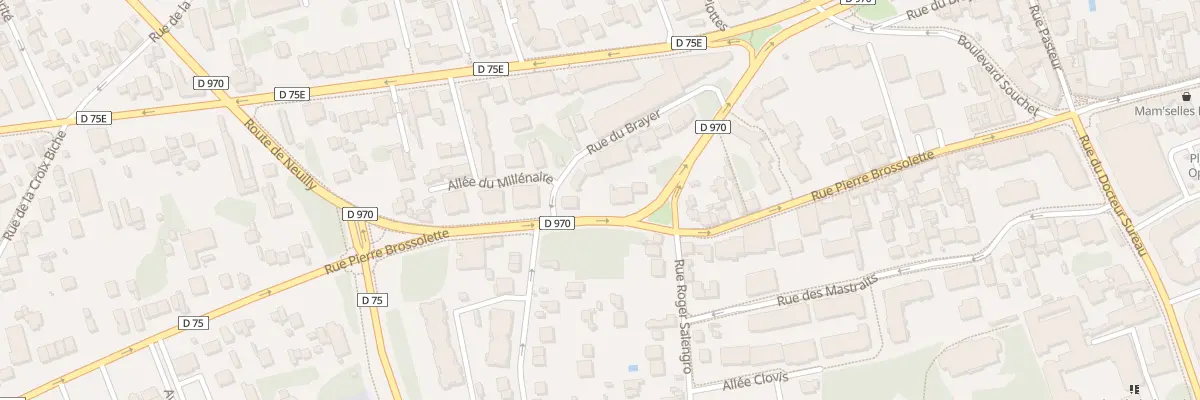 Plan du 121 Rue Pierre Brossolette à Noisy-le-Grand