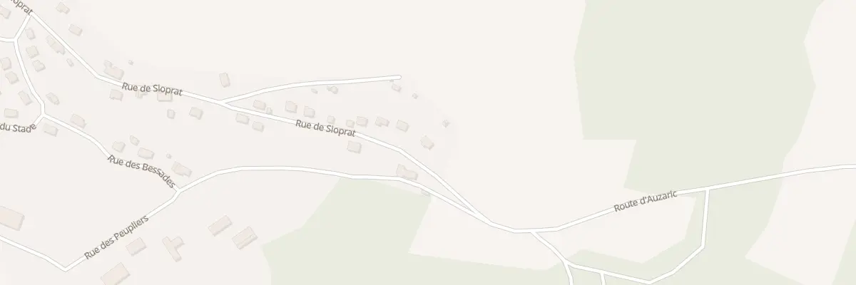 Plan du 631 Rue de Sioprat à Lanobre