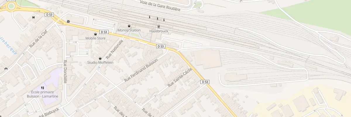 Plan du 26 Rue de Vieux-Berquin à Hazebrouck