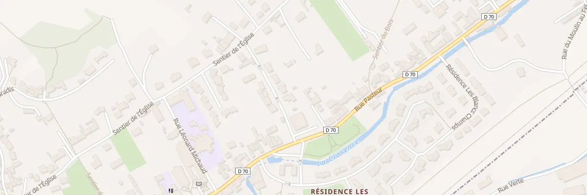 Plan du 2 Sen Corbier à Lapugnoy