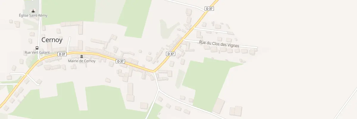 Plan du 260 Rue Saint-rémy à Cernoy