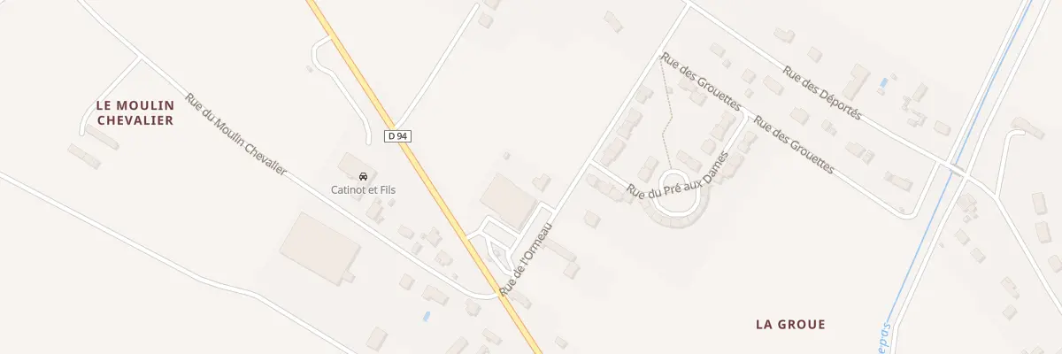 Plan du 5 Rue de l’Ormeau à Corbeilles