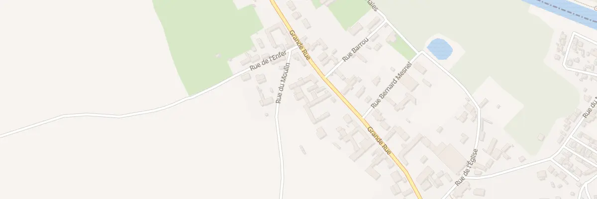 Plan du 21 Gr La Grande Rue à Vaire-sous-Corbie
