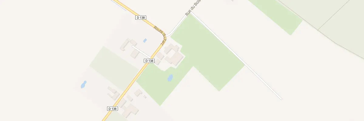 Plan du 103 Rte du Parc à Morbecque