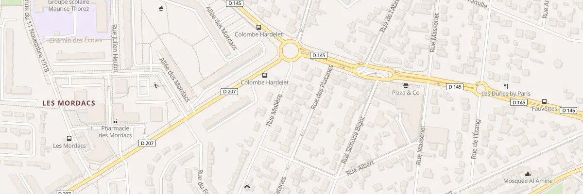 Plan du 7 Rue Molière à Champigny-sur-Marne