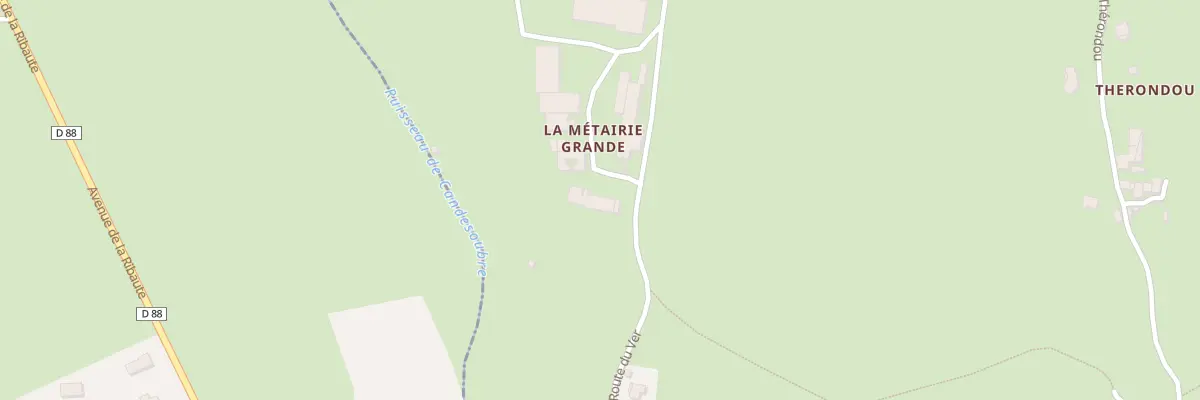 Plan du 640 Rte du Ver à Sauveterre