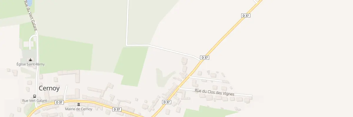 Plan du 383 Rue Saint-rémy à Cernoy