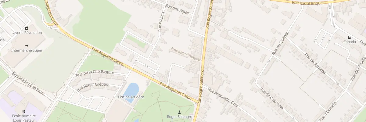 Plan du 190 Rue Roger Salengro à Bruay-la-Buissière