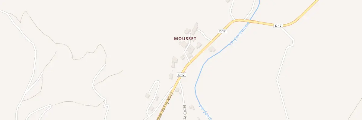Plan du 5045 Mousset à Velzic
