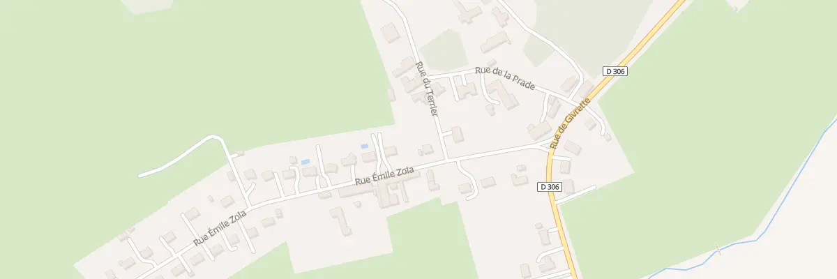Plan du 1 Rue du Terrier à Domérat