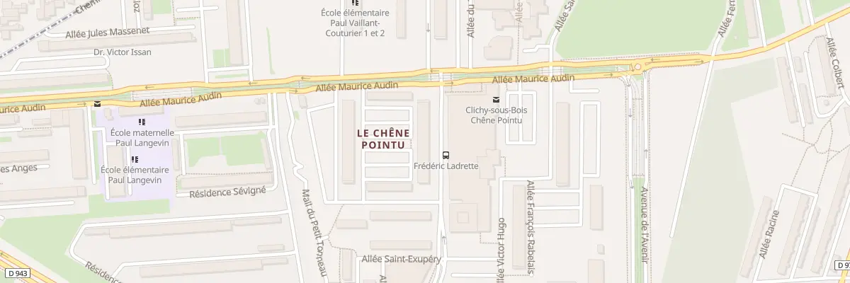 Plan du 7 All Saint Exupery à Clichy-sous-Bois