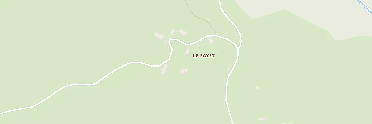 Plan du 5307 Le Fayet à Trizac