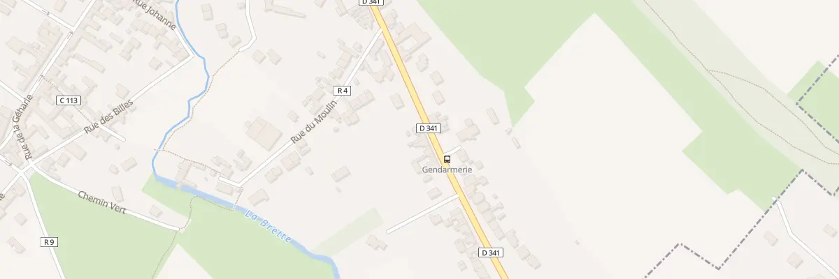 Plan du 316 Rue de la Gendarmerie à Houdain