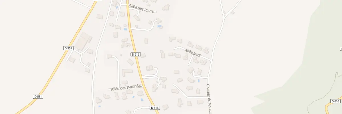 Plan du 7 Imp de Jordi à Calmont