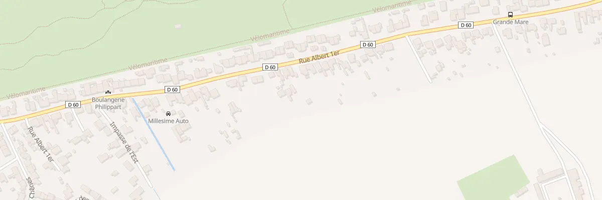 Plan du 102 Rue Albert 1er à Bray-Dunes