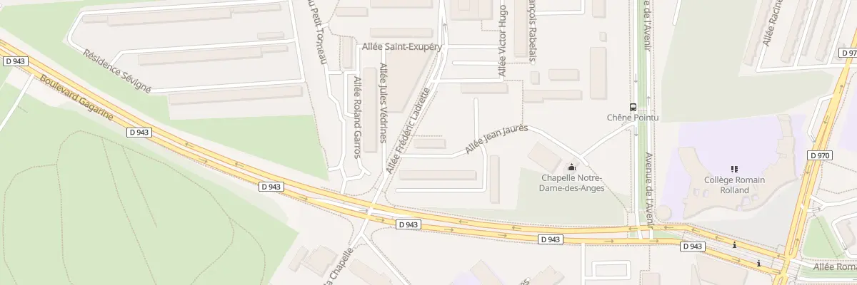 Plan du 10 All Jean Jaurès à Clichy-sous-Bois