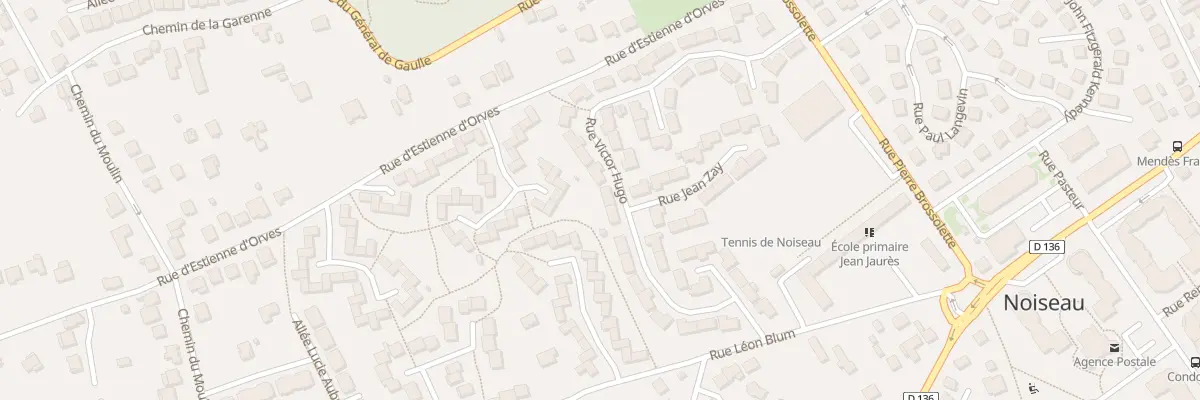 Plan du 30 Rue Victor Hugo à Noiseau