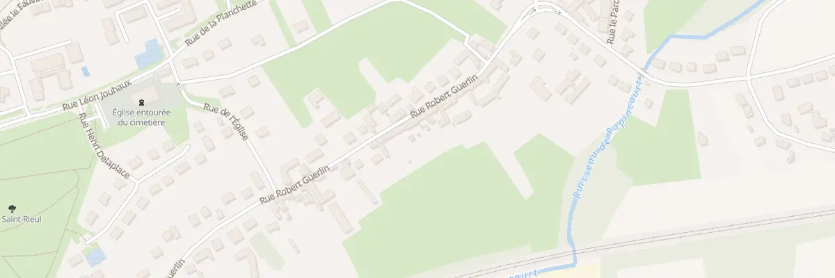 Plan du 29 Rue Robert Guerlin à Brenouille