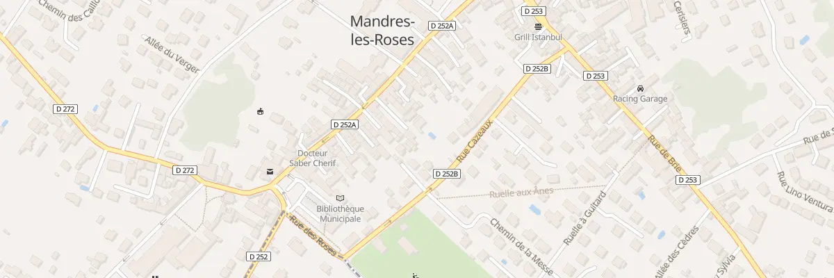 Plan du 19 Rue Cazeaux à Mandres-les-Roses