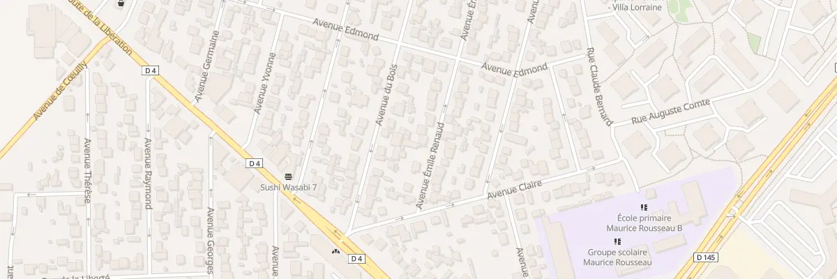 Plan du 9 Av Emile Renaud à Chennevières-sur-Marne