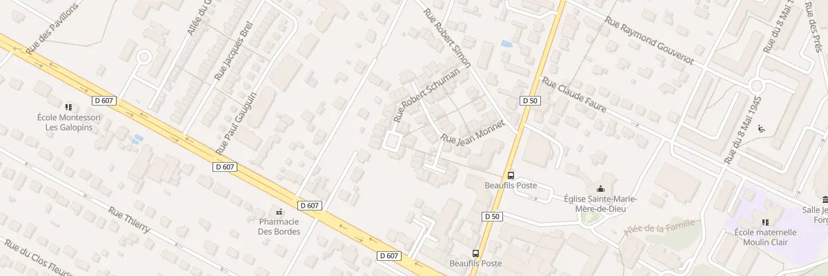 Plan du 184 Rue Robert Schuman à Saint-Fargeau-Ponthierry
