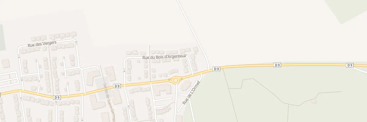 Plan du 5 Rue du Bois d’Argenteuil à Villeron