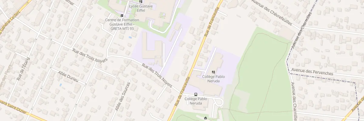 Plan du 35 Rue de Franceville à Gagny