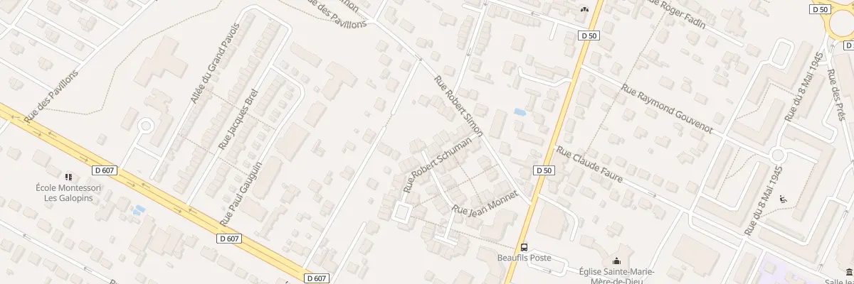 Plan du 54 Rue Robert Schuman à Saint-Fargeau-Ponthierry
