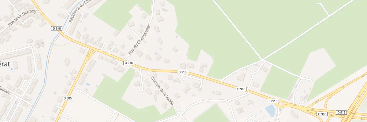 Plan du 75 Rue Marx Dormoy à Domérat