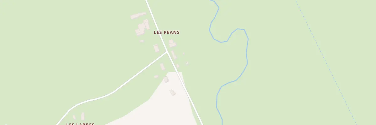 Plan du 223 Petite Rte de Concressault à Blancafort