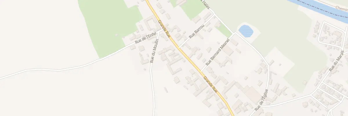 Plan du 19 Gr La Grande Rue à Vaire-sous-Corbie