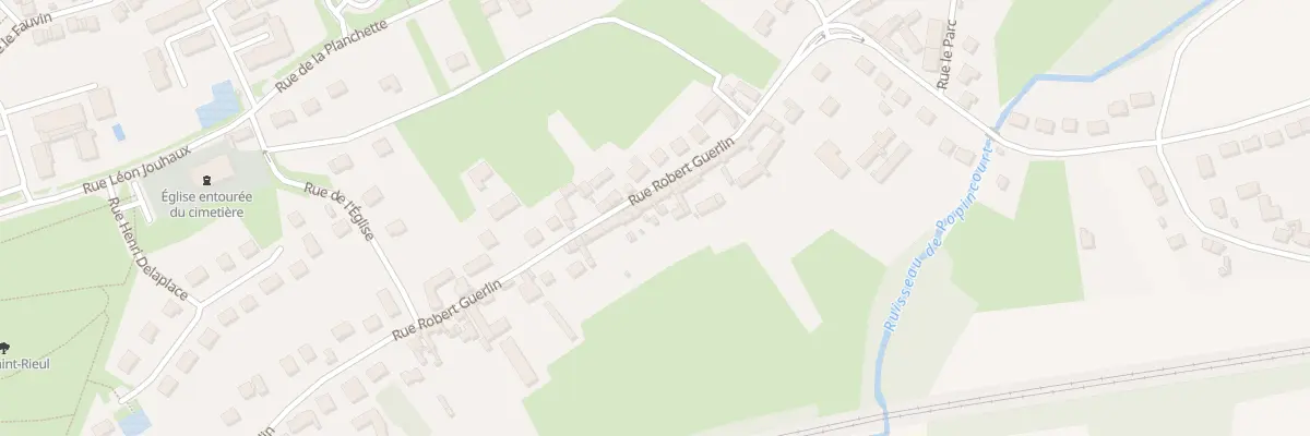 Plan du 33 Rue Robert Guerlin à Brenouille
