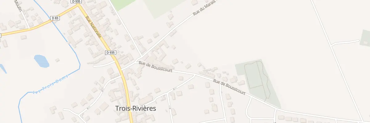 Plan du 9 Rue de Boussicourt à Trois-Rivières