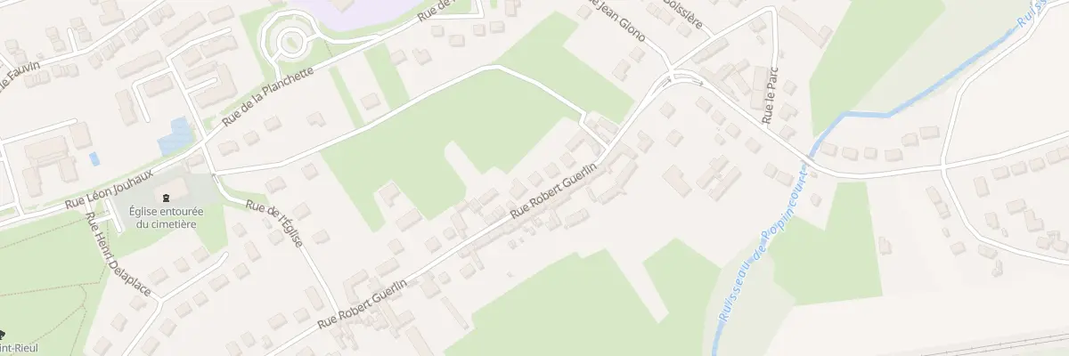 Plan du 22T Rue Robert Guerlin à Brenouille